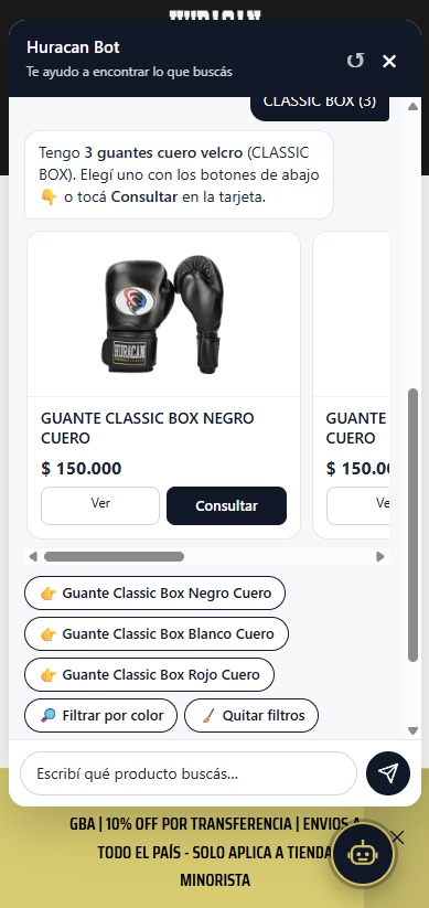 LS Chatbot en el celular